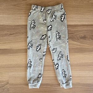 Cat & Jack Gray Dinosaur Print Joggers